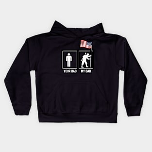 MY DAD USA Kids Hoodie